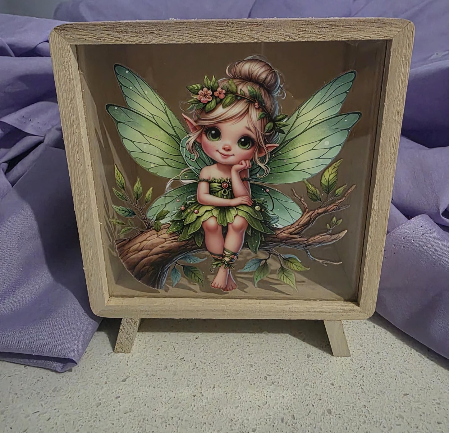 Wooden kids money box