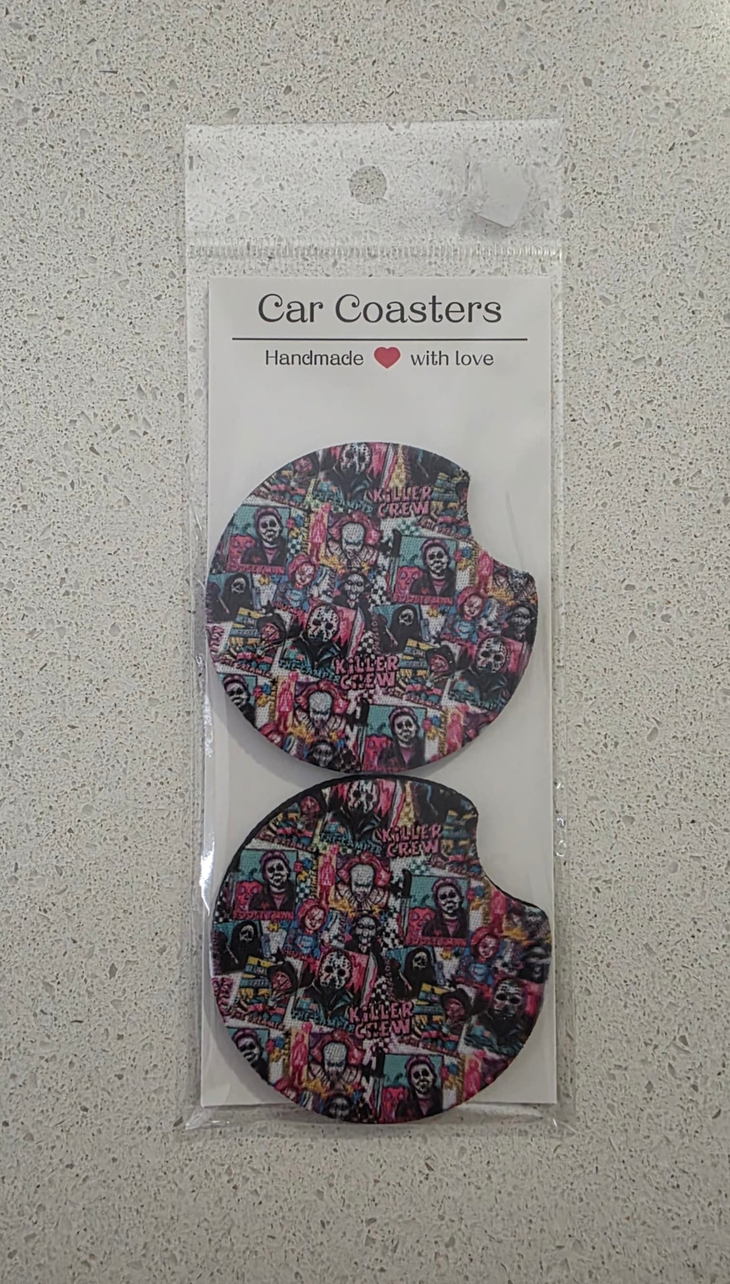Car coaster set of x2
