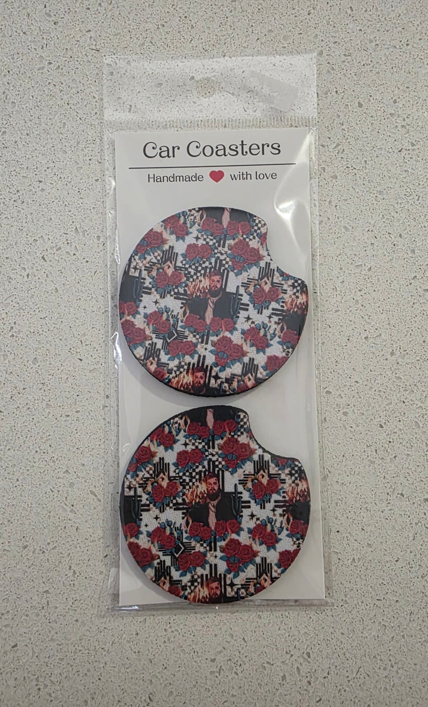 Car coaster set of x2