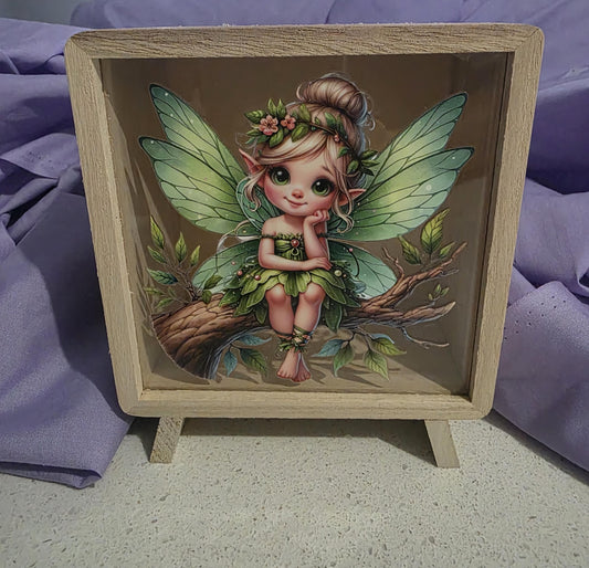 Wooden kids money box