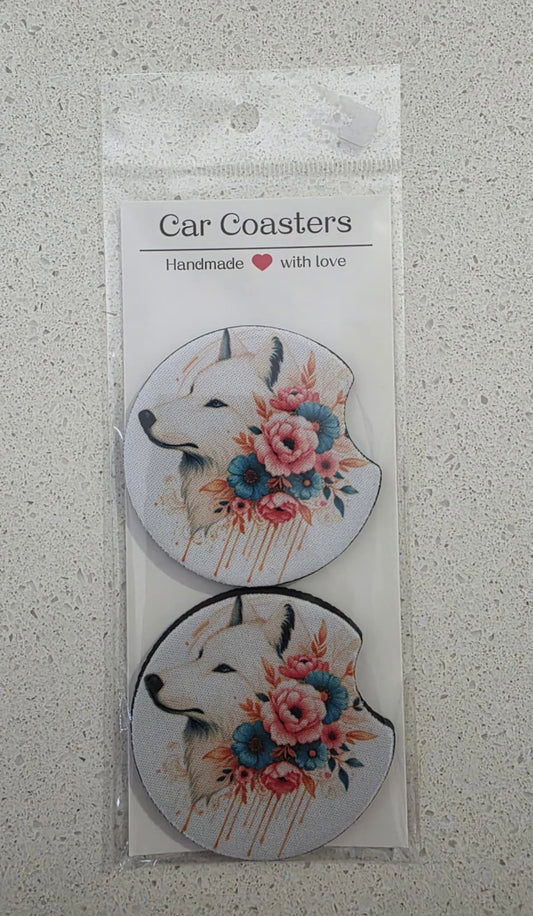 Car coaster set of x2