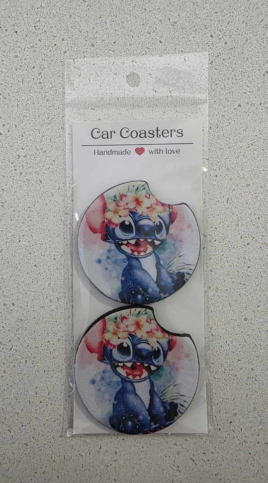 Car coaster set of x2