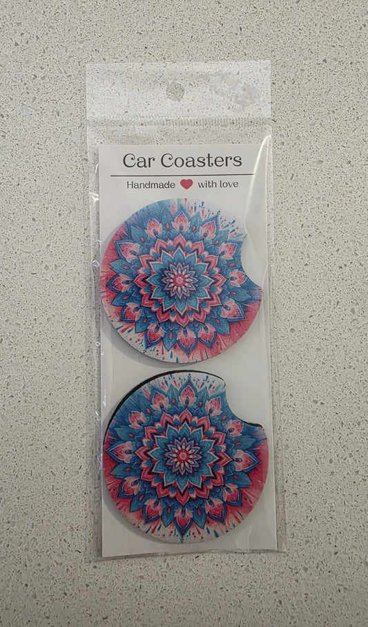 Car coaster set of x2